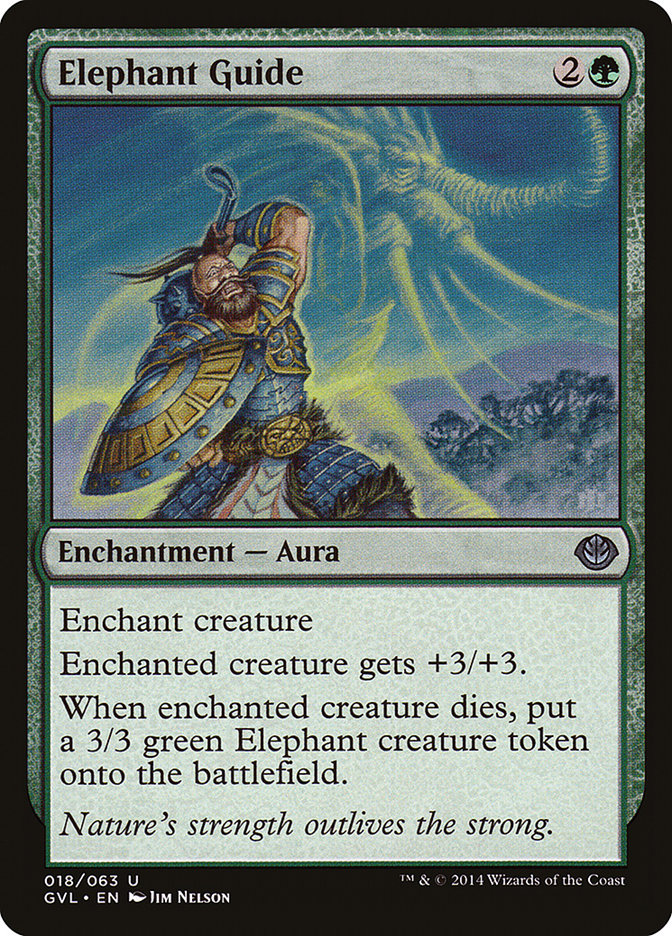 Elephant Guide (Garruk vs. Liliana) [Duel Decks Anthology] | GnG Games