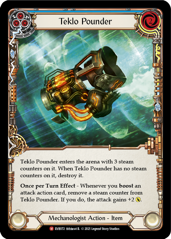 Teklo Pounder [EVR072] (Everfest)  1st Edition Rainbow Foil | GnG Games