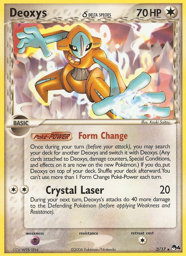 Deoxys (2/17) (Delta Species) [POP Series 4] | GnG Games