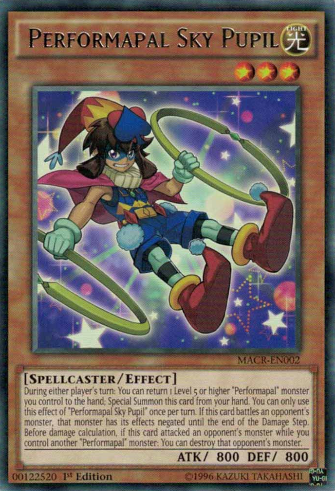 Performapal Sky Pupil [MACR-EN002] Rare | GnG Games