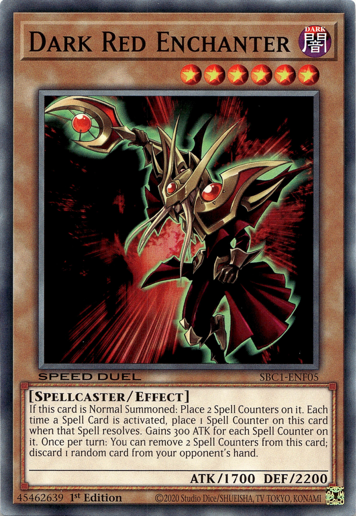 Dark Red Enchanter [SBC1-ENF05] Common | GnG Games