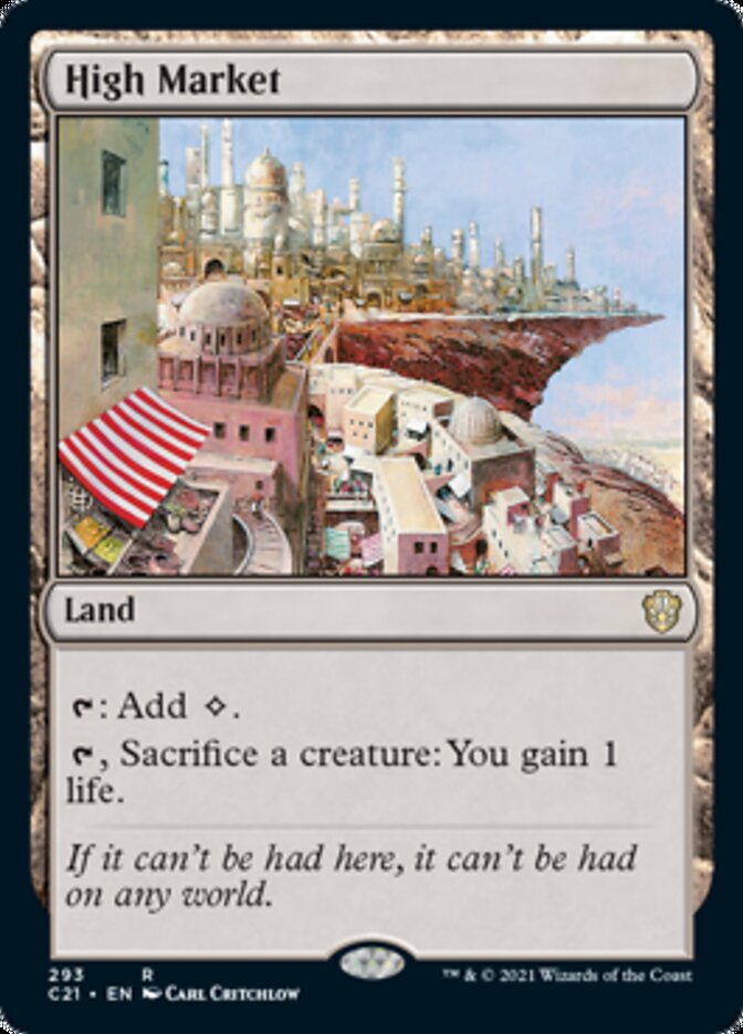 High Market [Commander 2021] | GnG Games