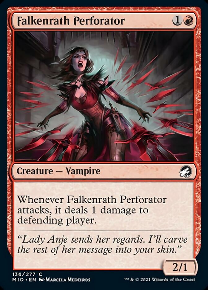 Falkenrath Perforator [Innistrad: Midnight Hunt] | GnG Games