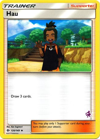 Hau (120/149) (Mewtwo Deck) [Battle Academy 2020] | GnG Games