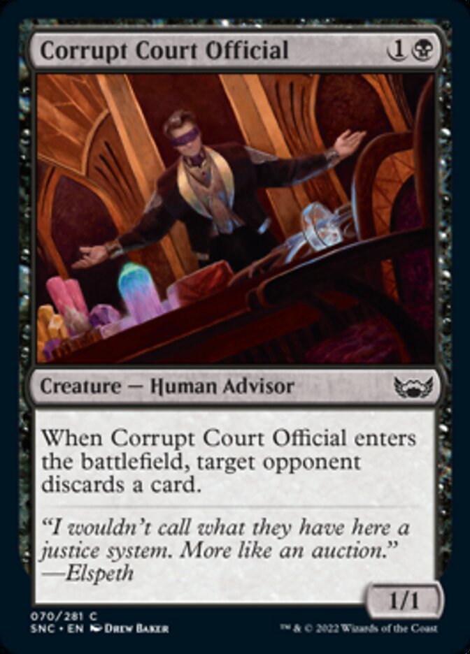 Corrupt Court Official [Streets of New Capenna] | GnG Games