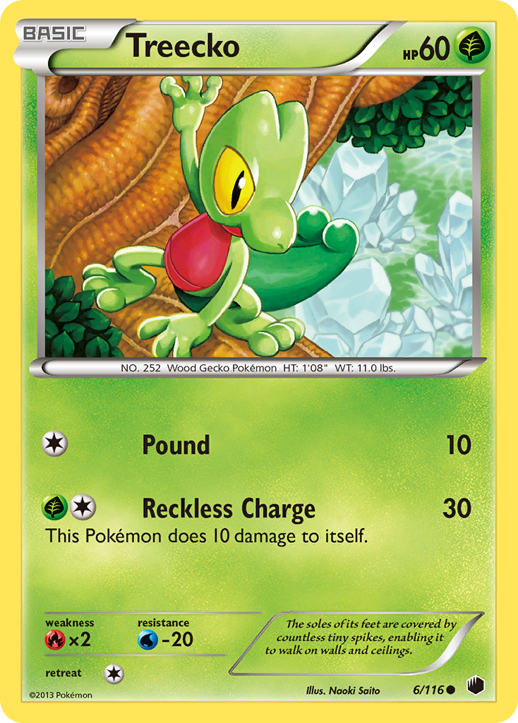 Treecko (6/116) [Black & White: Plasma Freeze] | GnG Games