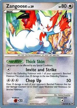 Zangoose LV.29 (66/127) (Queengar - Jason Martinez) [World Championships 2009] | GnG Games