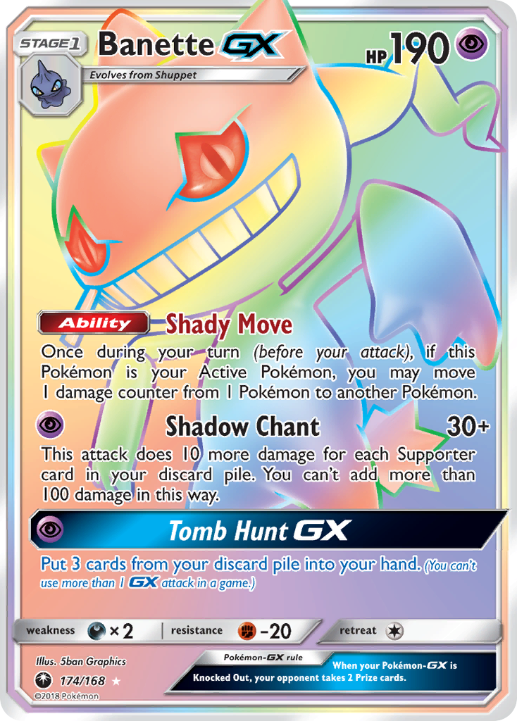 Banette GX (174/168) [Sun & Moon: Celestial Storm] | GnG Games