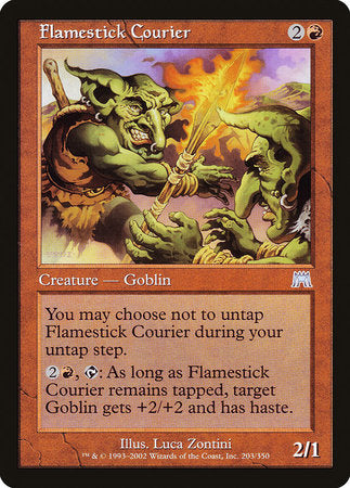 Flamestick Courier [Onslaught] | GnG Games