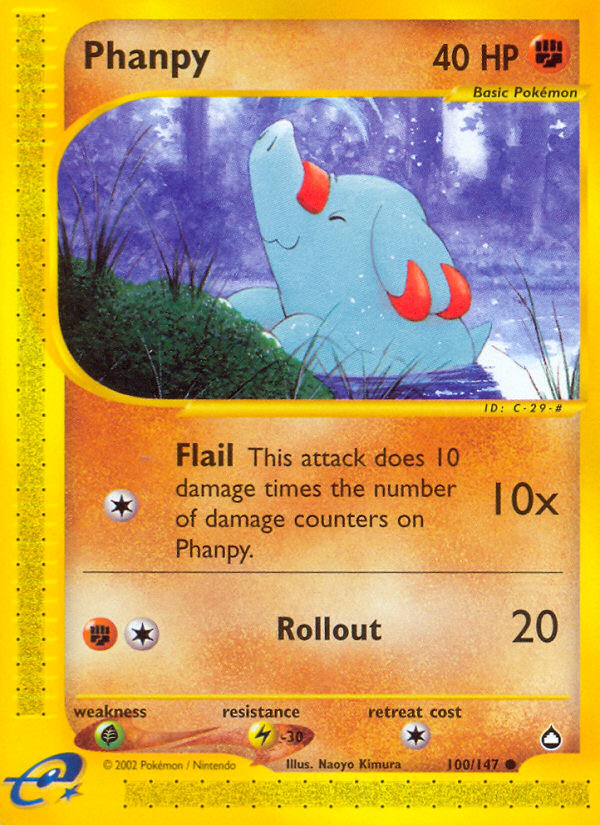 Phanpy (100/147) [Aquapolis] | GnG Games