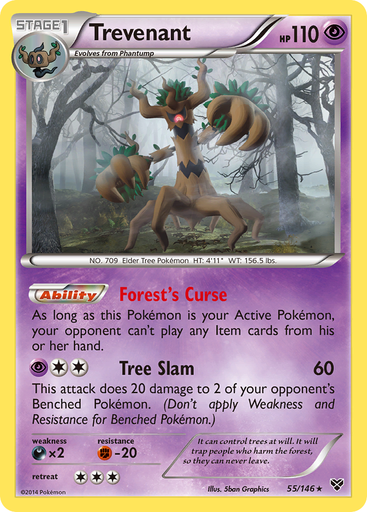 Trevenant (55/146) [XY: Base Set] | GnG Games