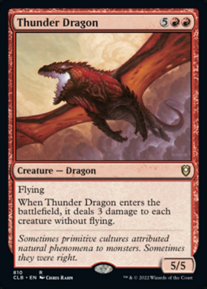 Thunder Dragon [Commander Legends: Battle for Baldur's Gate] | GnG Games