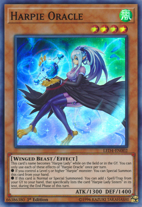 Harpie Oracle [LED4-EN002] Super Rare | GnG Games