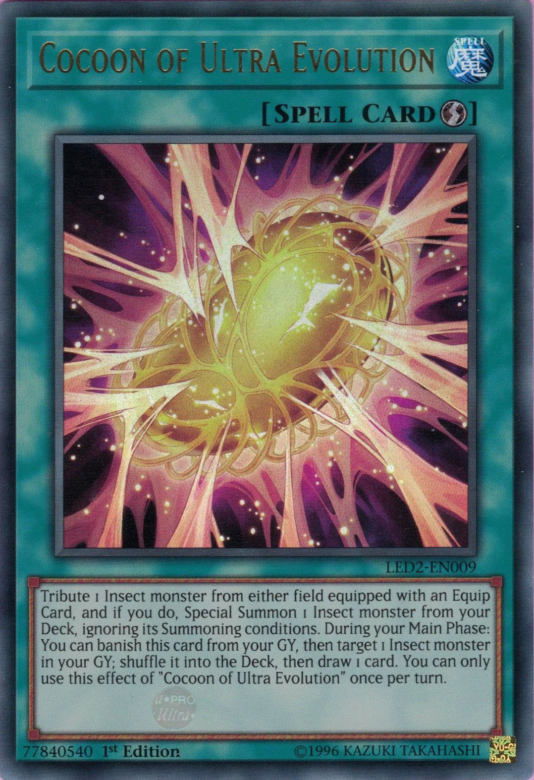 Cocoon of Ultra Evolution [LED2-EN009] Ultra Rare | GnG Games