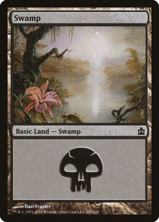 Swamp (307) [Commander 2011] | GnG Games