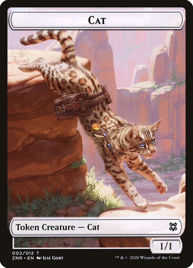 Cat Token [Zendikar Rising] | GnG Games