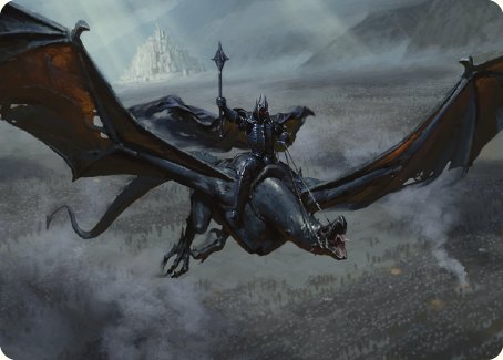 Lord of the Nazgul Art Card [The Lord of the Rings: Tales of Middle-earth Art Series] | GnG Games