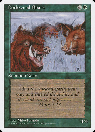 Durkwood Boars [Fourth Edition] | GnG Games