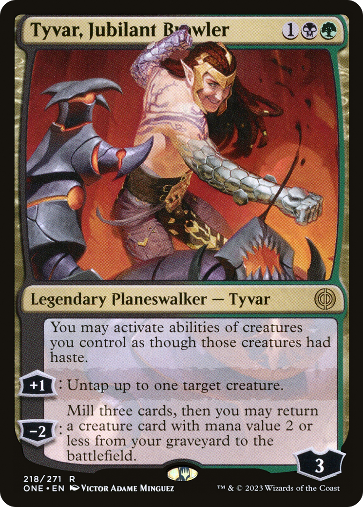 Tyvar, Jubilant Brawler [Phyrexia: All Will Be One] | GnG Games