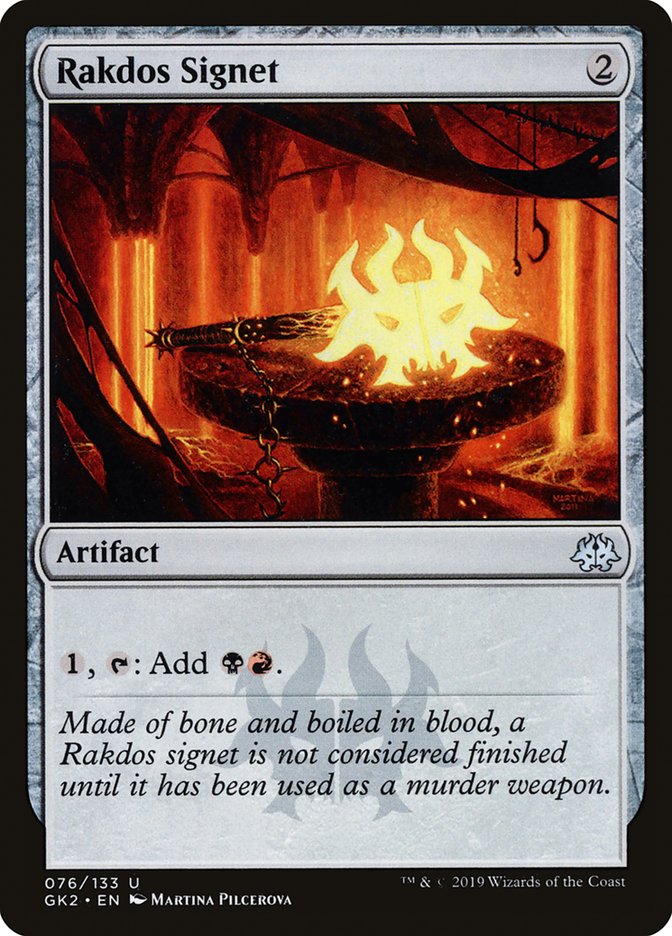 Rakdos Signet [Ravnica Allegiance Guild Kit] | GnG Games