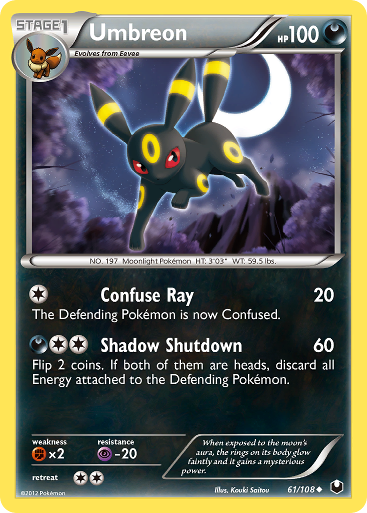 Umbreon (61/108) [Black & White: Dark Explorers] | GnG Games