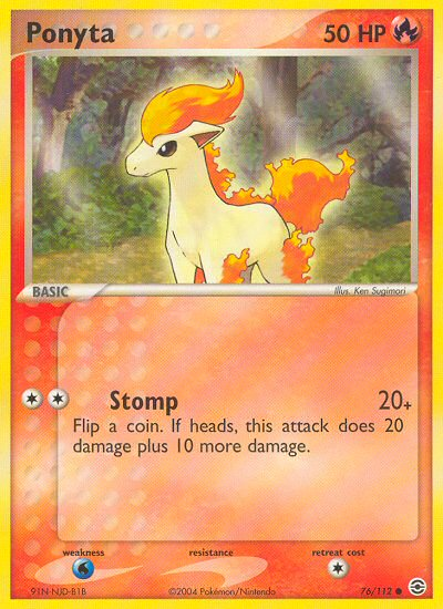 Ponyta (76/112) [EX: FireRed & LeafGreen] | GnG Games