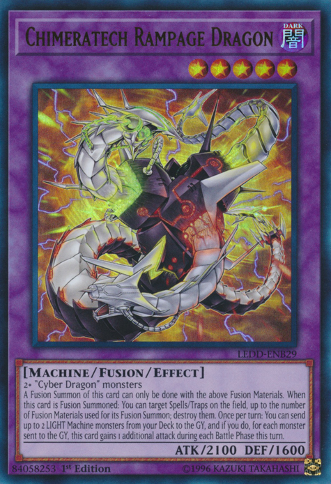 Chimeratech Rampage Dragon (UR) [LEDD-ENB29] Ultra Rare | GnG Games