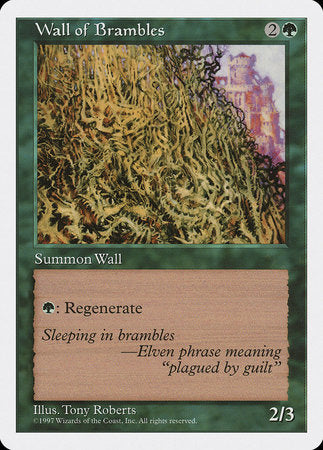 Wall of Brambles [Fifth Edition] | GnG Games