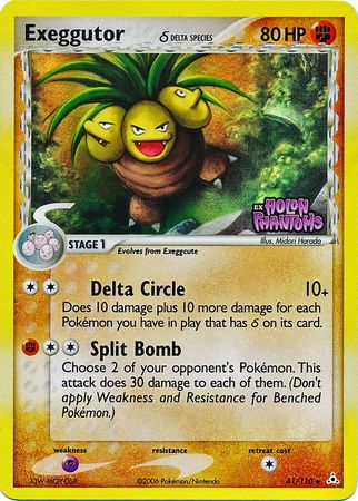 Exeggutor (41/110) (Delta Species) (Stamped) [EX: Holon Phantoms] | GnG Games