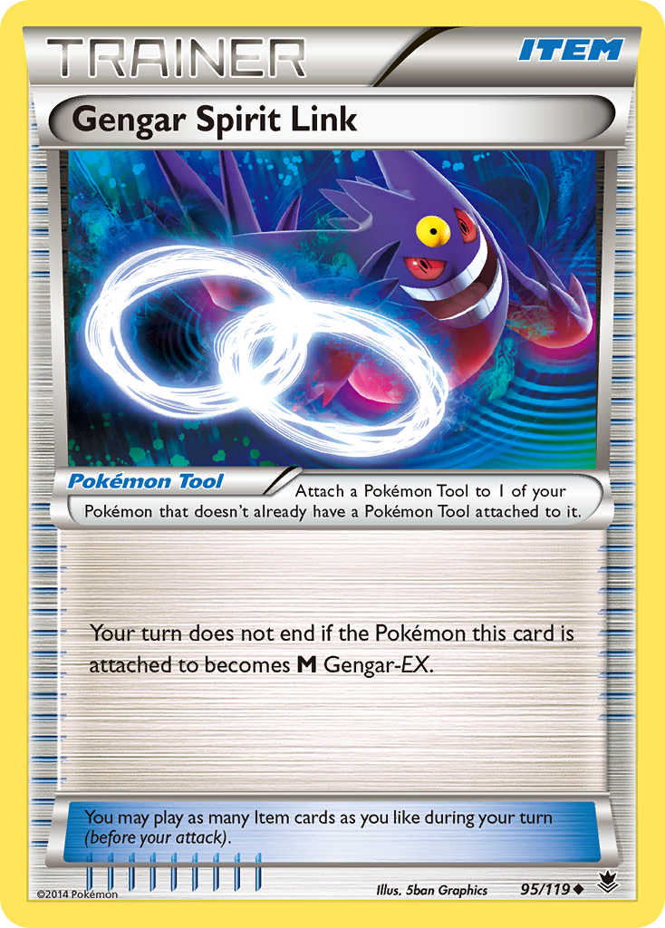 Gengar Spirit Link (95/119) [XY: Phantom Forces] | GnG Games