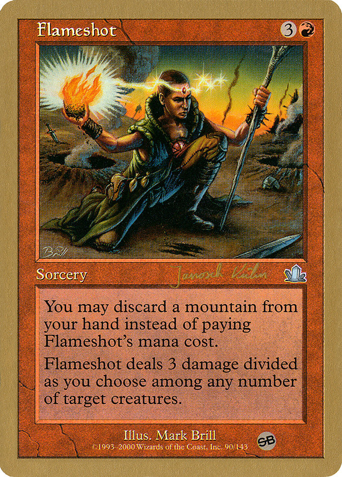 Flameshot (Janosch Kuhn) (SB) [World Championship Decks 2000] | GnG Games