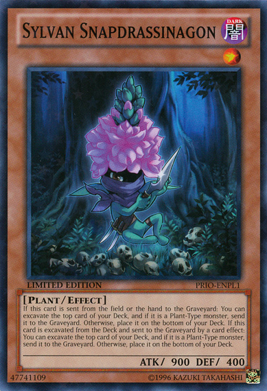 Sylvan Snapdrassinagon [PRIO-ENPL1] Starfoil Rare | GnG Games