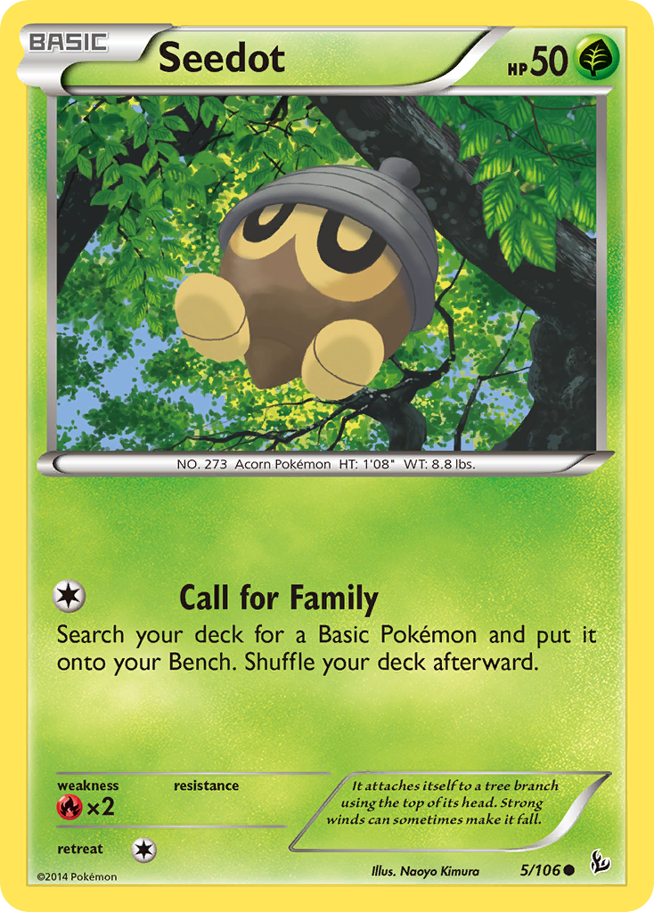 Seedot (5/106) [XY: Flashfire] | GnG Games