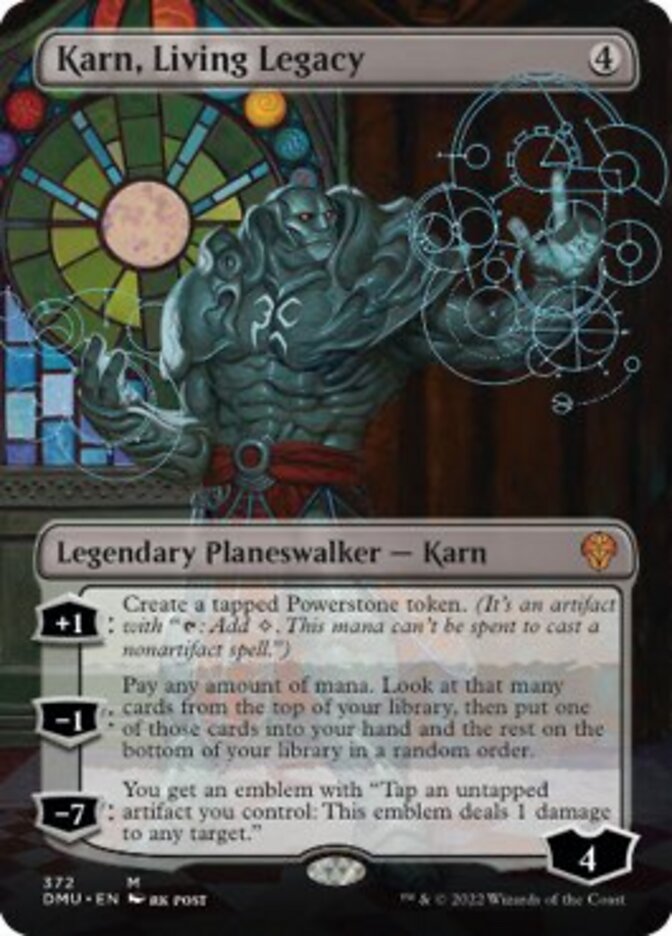 Karn, Living Legacy (Borderless) [Dominaria United] | GnG Games