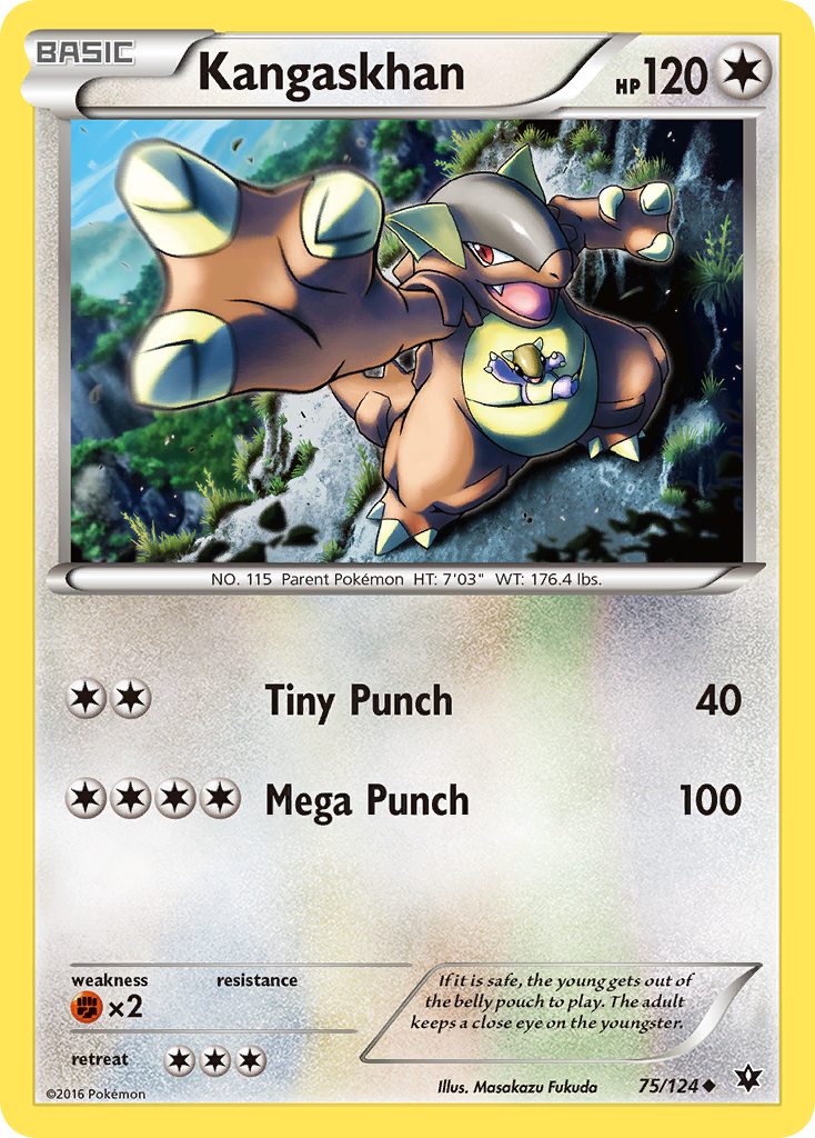 Kangaskhan (75/124) [XY: Fates Collide] | GnG Games