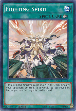 Fighting Spirit (Shatterfoil) [BP03-EN155] Common | GnG Games