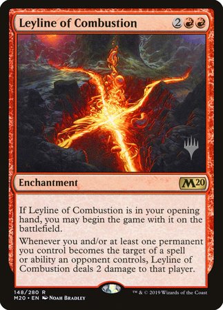 Leyline of Combustion [Core Set 2020 Promos] | GnG Games