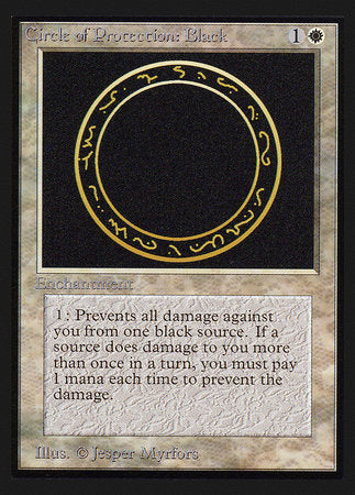 Circle of Protection: Black (IE) [Intl. Collectors’ Edition] | GnG Games