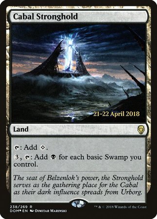 Cabal Stronghold [Dominaria Promos] | GnG Games