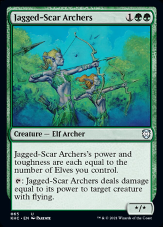 Jagged-Scar Archers [Kaldheim Commander] | GnG Games