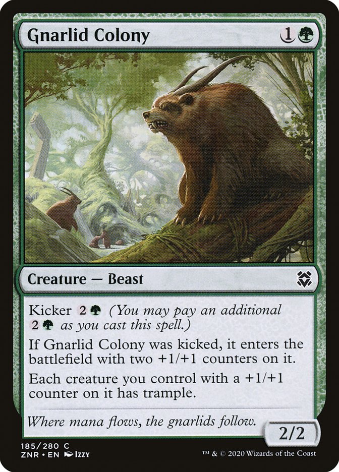 Gnarlid Colony [Zendikar Rising] | GnG Games