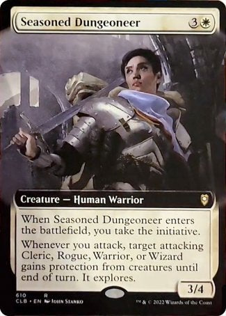 Seasoned Dungeoneer (Extended Art) [Commander Legends: Battle for Baldur's Gate] | GnG Games