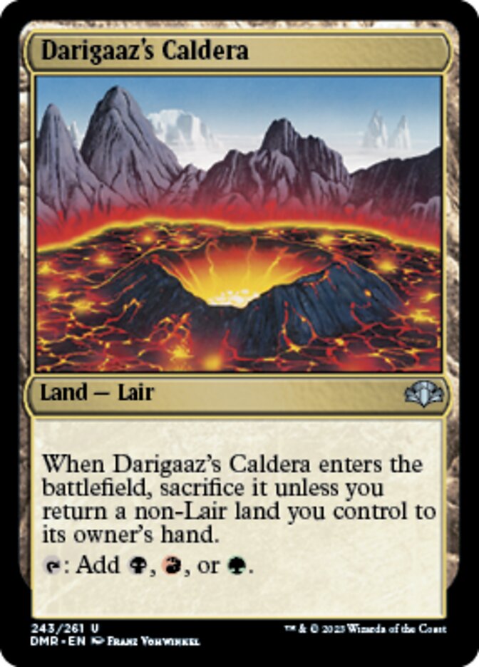 Darigaaz's Caldera [Dominaria Remastered] | GnG Games