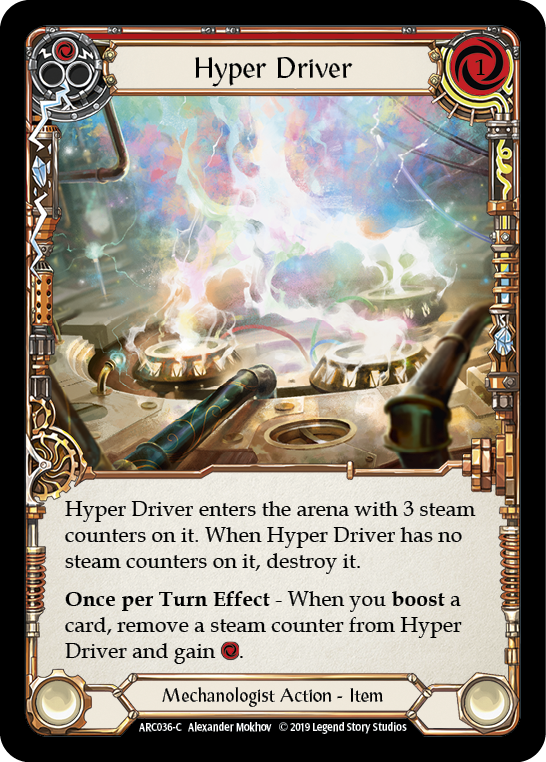Hyper Driver [ARC036-C] 1st Edition Normal | GnG Games