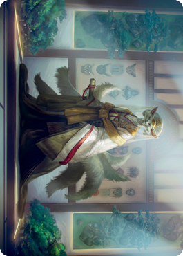 Light-Paws, Emperor's Voice Art Card [Kamigawa: Neon Dynasty Art Series] | GnG Games