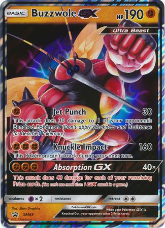 Buzzwole GX (SM69) (Jumbo Card) [Sun & Moon: Black Star Promos] | GnG Games