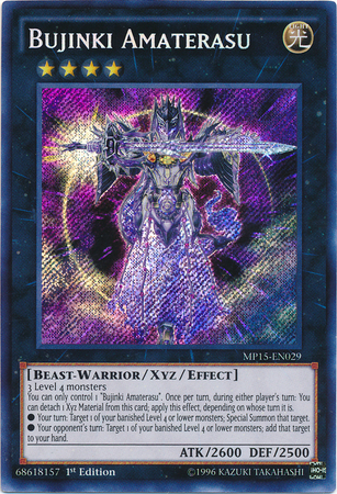 Bujinki Amaterasu [MP15-EN029] Secret Rare | GnG Games