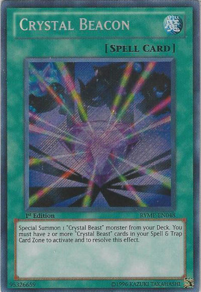 Crystal Beacon [RYMP-EN048] Secret Rare | GnG Games