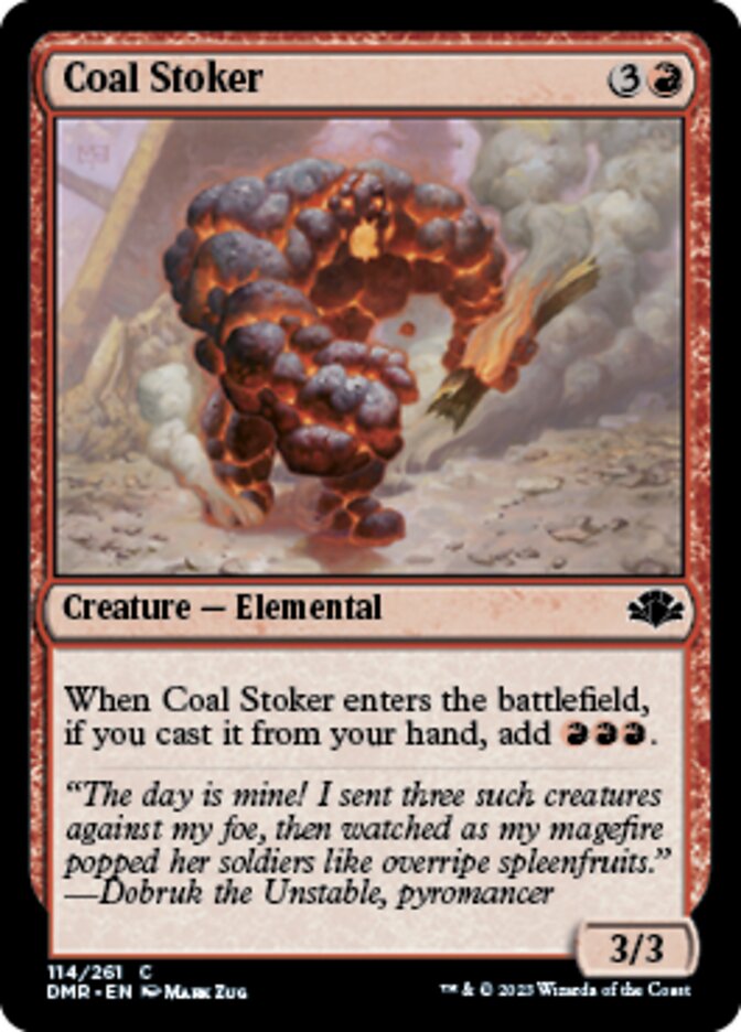 Coal Stoker [Dominaria Remastered] | GnG Games