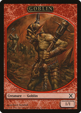 Goblin Token [Tenth Edition Tokens] | GnG Games